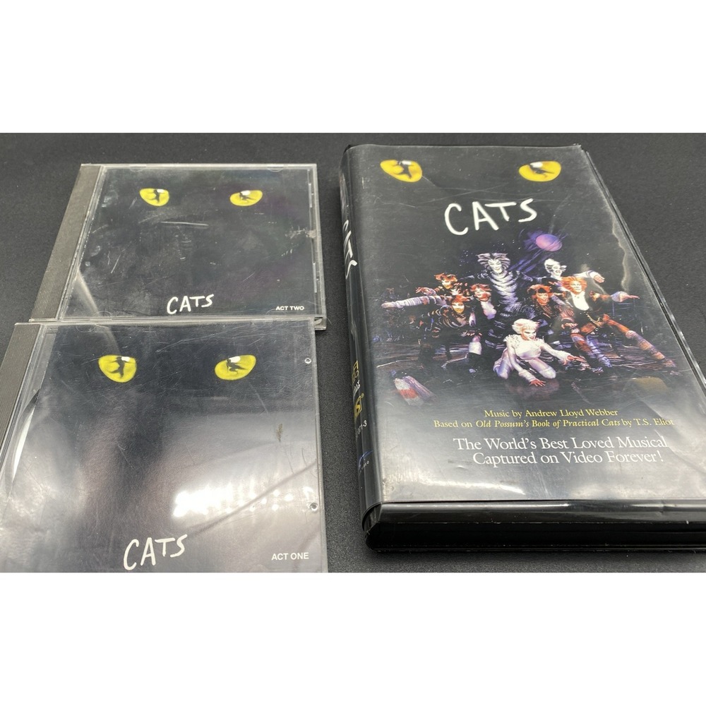Cats VHS And DVD Vintage